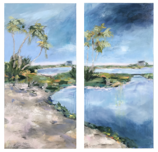 Pelican Bay Diptych